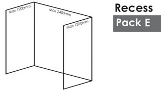 Nuance Corner Wall Panel Pack E