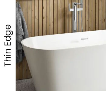 Nuie Thin Edge Baths