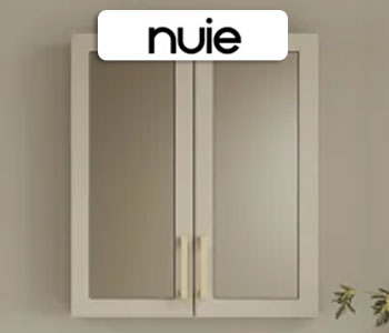 Nuie Mirrored Bathroom Cabinets