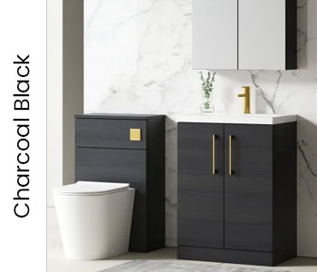 Nuie Arno Charcoal Black Furniture