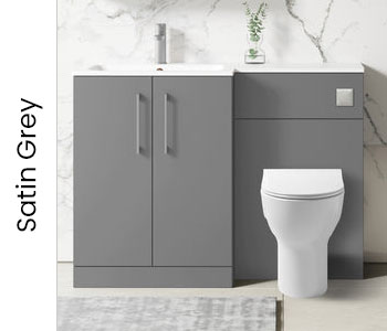Nuie Arno Satin Grey Furniture