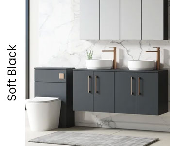 Nuie Arno Soft Black Furniture