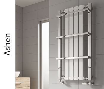 Reina Ashen Designer Towel Rails