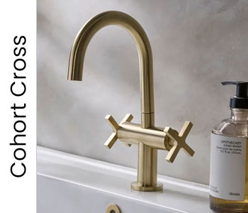 Tavistock Cohort Cross Bathroom Taps