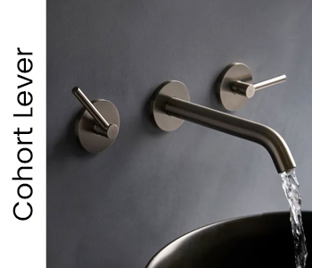 Tavistock Cohort Lever Bathroom Taps