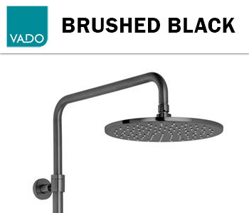 Vado Individual Brushed Black Showering Solutions