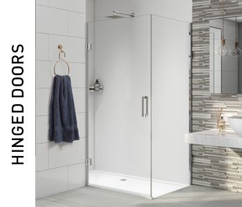 Aqata Design Solutions Hinged Shower Doors