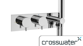 Crosswater MPRO Chrome Shower Valves