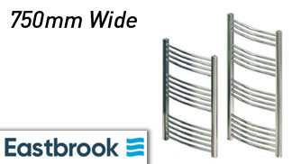 Eastbrook Wendover 750mm Wide Curved Towel Radiators