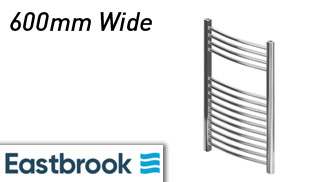 Eastbrook Wingrave 600mm Wide Curved Towel Radiators