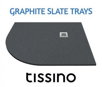 Tissino Giorgio2 GRAPHITE Shower Trays