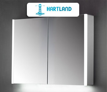 Hartland Mirrored Bathroom Cabinets