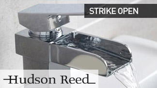 Hudson Reed Strike Open Spout Bathroom Taps