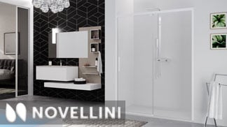 Novellini Kuadra 2 2PH Sliding Shower Doors