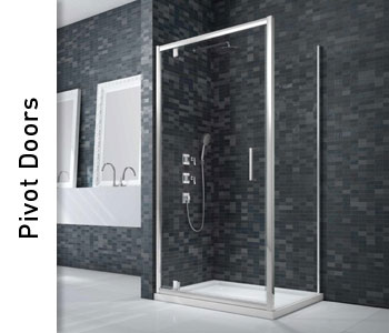 Merlyn Essence Framed Pivot Shower Doors and Enclosures