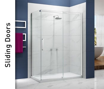 Merlyn Essence Frameless Sliding Shower Doors and Enclosures