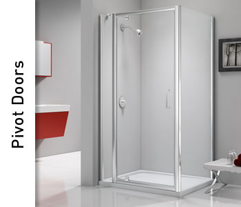 Merlyn Express Pivot Shower Doors and Enclosures