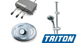 Triton Mixer Valves inc Digital Showers