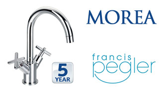 Francis Pegler Morea Bathroom Taps