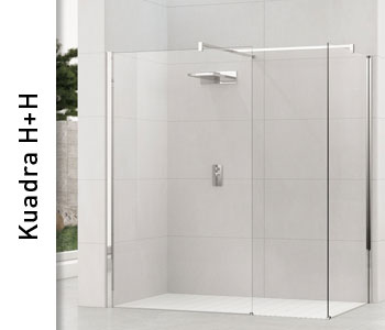 Novellini Kuadra H+H Wetroom Shower Enclosures