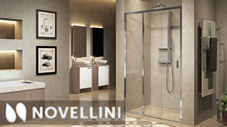 Novellini Lunes 2 3PH LUX SLIDING Shower Doors