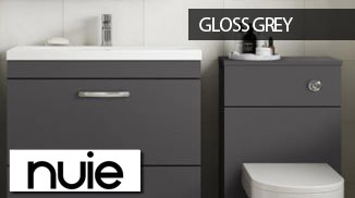 Nuie Premier Athena Gloss Grey Furniture