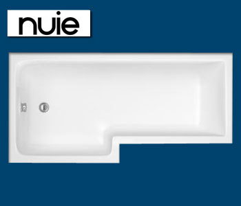 Nuie Premier L Shaped Shower Baths