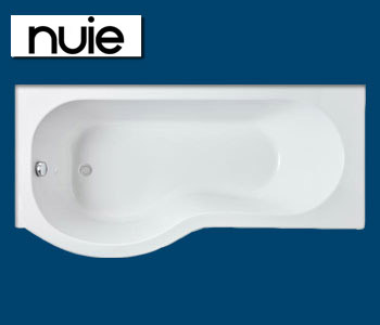 Nuie Premier P Shaped Shower Baths