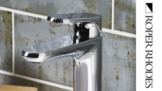 Roper Rhodes Clear Bathroom Taps