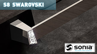 Sonia S8 Swarovski Bathroom Accessories