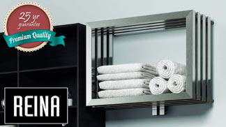 Reina Stainless Steel Designer Towel Radiators