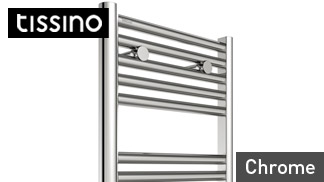 Tissino Hugo Chrome Electric Towel Radiators
