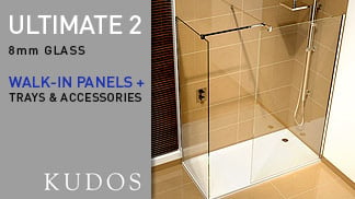Kudos Ultimate2 8mm Wet Room Panels