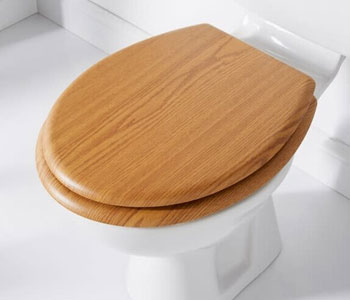 Toilet Seats Wood Finish