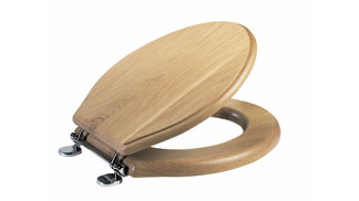 Toilet Seats   Wood Finish