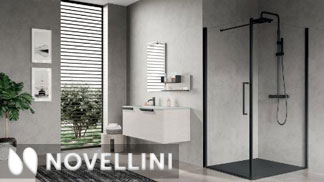 Novellini Young Plus G+F Hinged Shower Doors