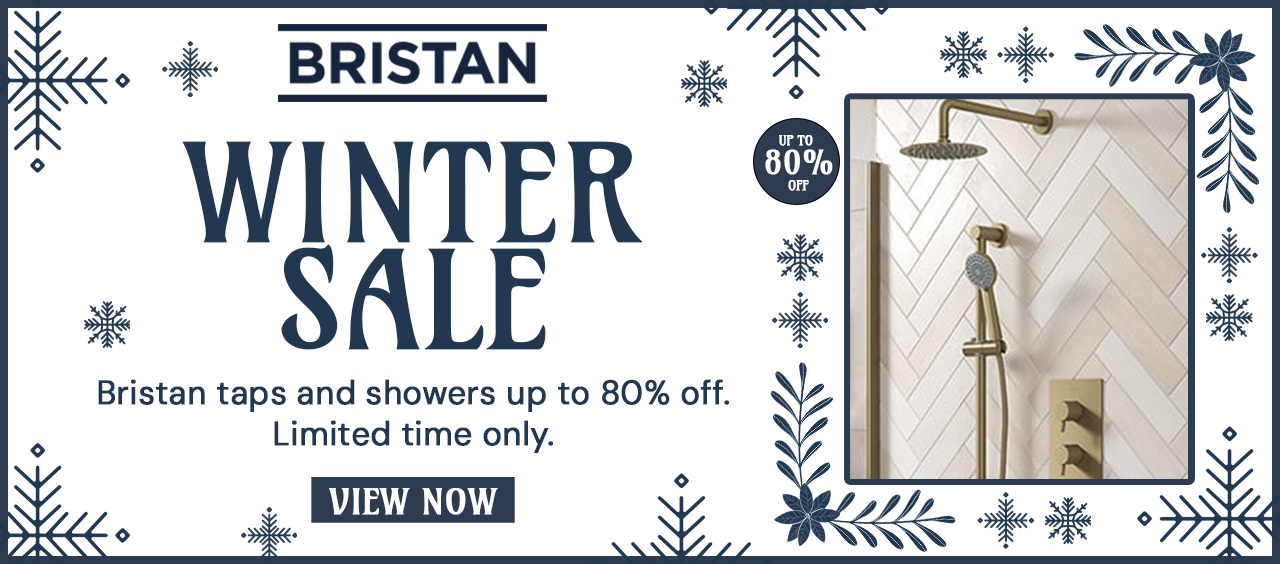 Bristan Bathroom Taps and Showers Winter Sale