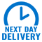 Next day delivery (weekdays only)