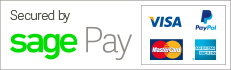 Safe and secure shopping via the Sage Pay gateway