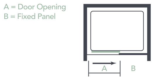 Merlyn Ionic Express Sliding Door Dimensions