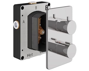 Abacus Chrome Shower Valves and Accessories - Durable and Elegant