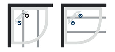 Kudos Connect2 Quadrant Tray Installation