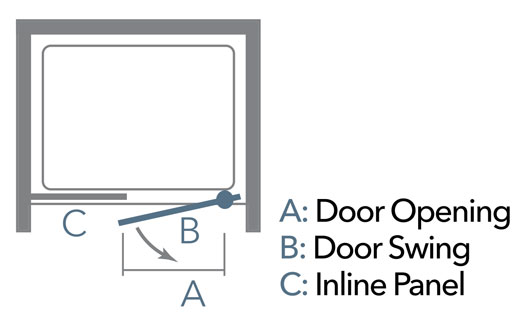 Merlyn 8 Series Pivot Door Dimensions