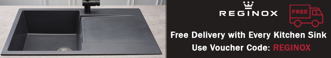 Free Delivery on Reginox Kitchen Sinks