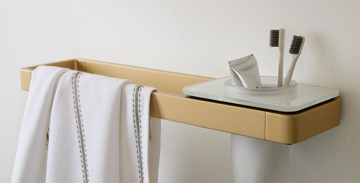 Vado Cameo Bathroom Towel Bar Accessories and Inserts