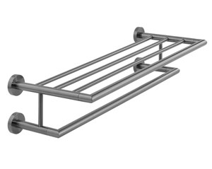 Vado Individual Brushed Gunmetal Accessories