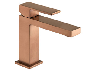 Vado Individual Brushed Bronze Taps