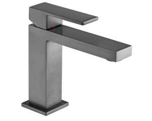 Vado Individual Brushed Gunmetal Taps
