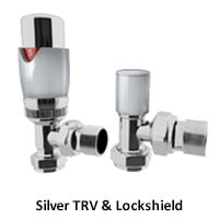 Silver TRV and Lockshield