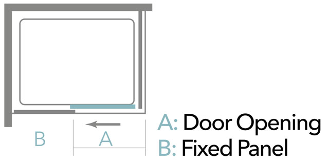 Merlyn Black Sliding Door Dimensions